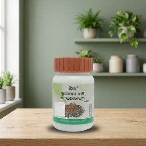 Divya Kutajghan Vati Patanjali, Polvo Herbal Ayurvédico para el Cuidado de la Salud, para Úlceras Estomacales e IBS, Hipoalergénico, 3 Años de Duración - Product Image 3