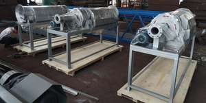 شاشة دوارة أوتوماتيكية من الفولاذ المقاوم للصدأ مع فلتر شاشة دوارة لمعالجة مياه الصرف الصحي الغذائية ومعالجة المياه - Product Image 3