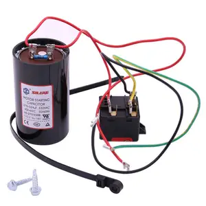 Capacitor de início duro, supco spp5, spp6, spp8, motor de torque, iniciante dura, hs410, hs810, rco810, rco410, peça de reposição de refrigeração