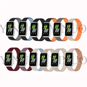 New Sports Fashion Double Color Watch Strap For Samsung Fit 3 Band Magnetic Silicone Watch Bracelet