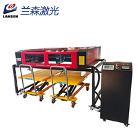 Máquina de Corte a Laser CO2 Mista de 130W para Chapas Metálicas, Equipamentos de Aço, Madeira, Acrílico e Plástico