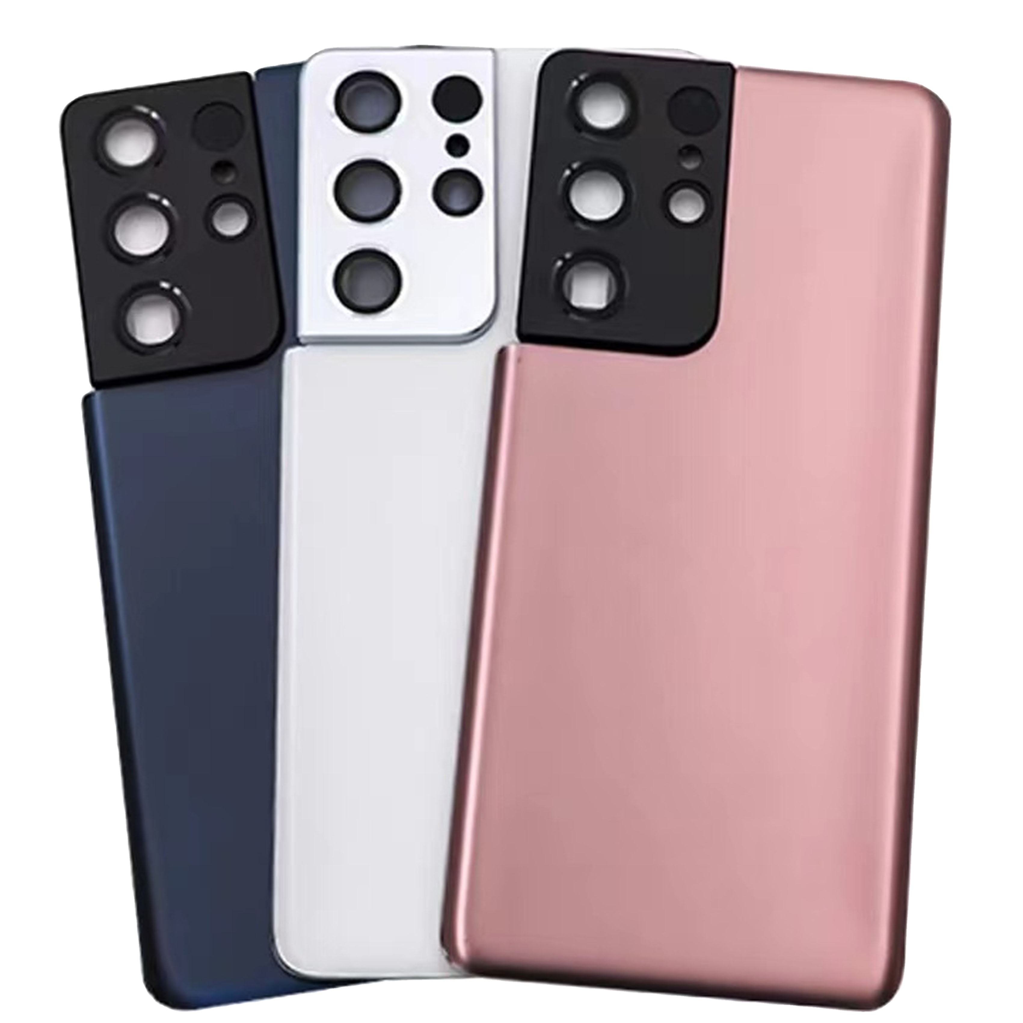 Replacement Back Glass for Samsung Galaxy S21 Ultra Back Door Housing  Battery Cover Case