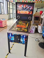 Nouvelle conception de machine de flipper virtuelle de 43 pouces, machine d'arcade de flipper à pièces pour adultes