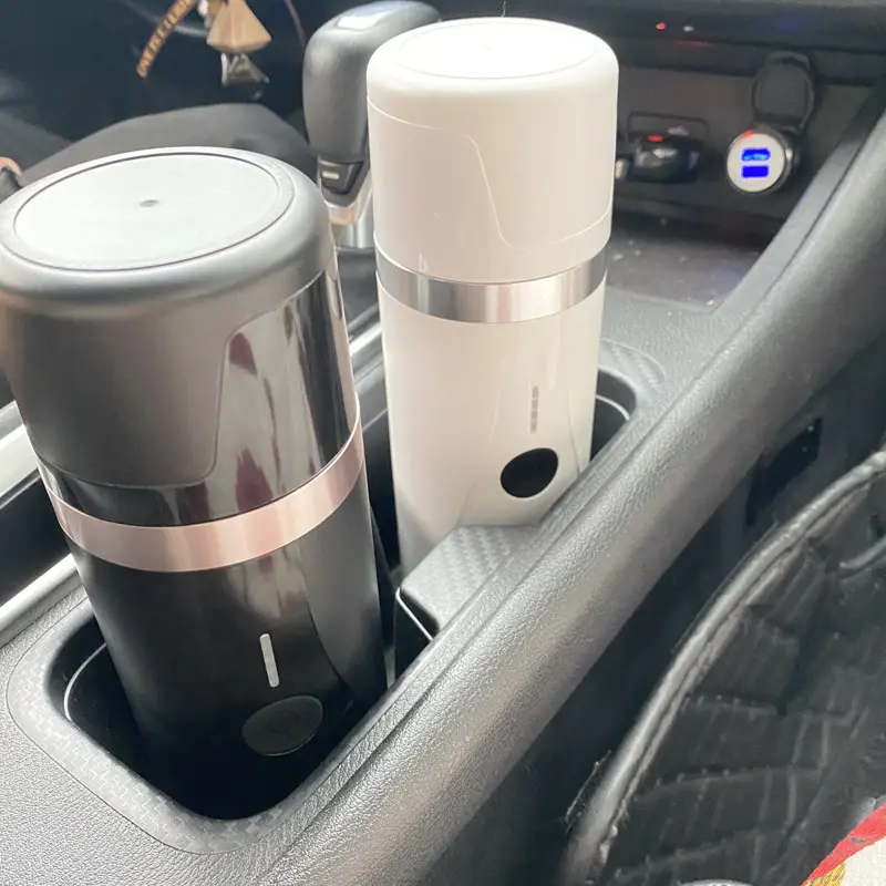 PCM02 High Quality multi-capsule /RIOBA/LOR/ILLY/PEETS/KIMBO Coffee powder portable car coffee machine with car adapter