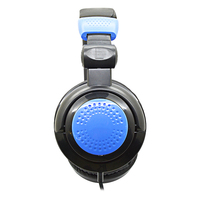 Casque de jeu pliable et réglable avec micro filaire, grandes oreillettes souples, réduction de bruit ENC, transducteur hybride, interface 3,5 mm pour