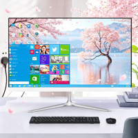 Computadoras de Escritorio Todo en Uno de 22, 24 y 27 Pulgadas con Core I3, I5 e I7, Gráficos HD Industriales, PC Todo en Uno para Negocios