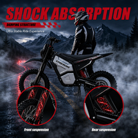 Moto tout-terrain électrique SYKERUNS X5 3000W haute puissance pour adultes, entrepôt américain