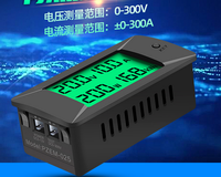 Medidor de Energía Digital LCD PZEM-025 DC300V 200A 90000W, Voltímetro, Amperímetro, Vatímetro, Medidor de Voltaje, Corriente y Potencia, D69-3065
