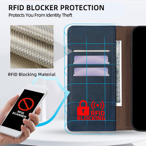 Étui portefeuille magnétique avec porte-cartes et support pour iPhone 17 <span class=keywords><strong>Pro</strong></span> Max 17 <span class=keywords><strong>Pro</strong></span> 17 – Housse en cuir PU personnalisée en gros - Product Image 3