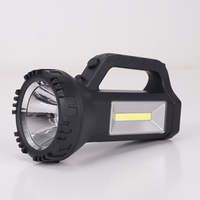 Lampe projecteur COB à grande tête, lumens, USB, torche portable, Super lumineuse, torche de patrouille, longue portée