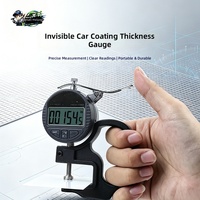 Jauge d'épaisseur numérique MoxB Membrane Little Helper, haute précision 0,001 mm, pour la protection de la peinture automobile, plastique, métal