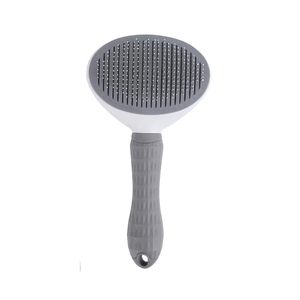 Cat <b>Brush</b> and Dog <b>Brush</b> With Long or Short Hair Self Cleaning Slicker <b>Brush</b> for Shedding and Grooming <b>Pet</b> Hair Removal Comb - Product Image 4