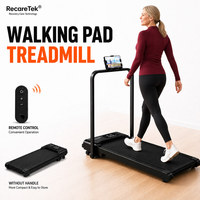 Caminadora Plegable de 190 kg, Máquina para Correr en Casa, Entrenador Cardiovascular, Equipo de Fitness para Interiores