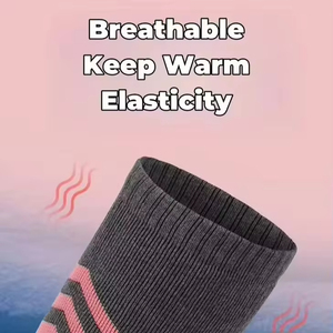 Cotton Breathable Colorful Crew <strong>Type</strong> Knitted Custom logo Sublimation Terry Basketball Sport <strong>Socks</strong> - Product Image 6
