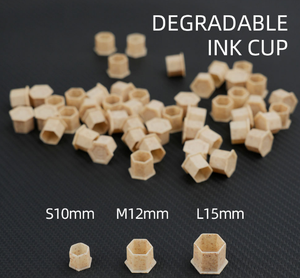 200 Vasos Desechables para Tinta de Tatuaje, Vasos de Plástico para Pigmento, para Maquillaje Permanente, Microblading, Uso Profesional en Estudio de Tatuajes - Product Image 2