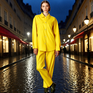 Chaqueta DE TRABAJO sencilla y de moda Primavera-otoño para <span class=keywords><strong>mujer</strong></span>, abrigo resistente al agua, impermeable para escalada de <span class=keywords><strong>montaña</strong></span>, sin costuras - Product Image 4