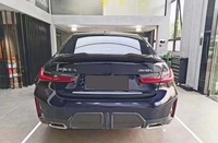 Diffuser Bumper Belakang Serat Karbon Berkualitas Tinggi Model MP Baru untuk Seri 3 G20 G28 2023+ Kit Body Mobil Sistem Pasang Sekrup