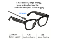 Lunettes Intelligentes avec Casque Audio Sans Fil, Traduction IA, Lunettes de Soleil Meta, Commande Vocale