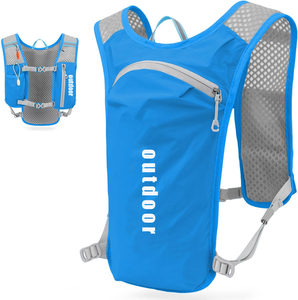 Mochila de chaleco de hidratación impermeable para correr, paquete aislado ligero para senderismo, correr, ciclismo, carrera, Maratón - Product Image 4