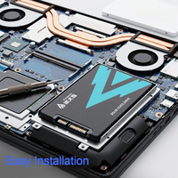 KANAGA SSD SATA 3 da 1TB 2.5" 500MB/s 3D TLC NAND Disco Rigido Interno ad Alta Velocità per PC Laptop Computer Desktop