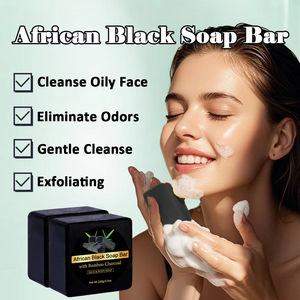 Venta al por mayor Etiqueta Privada jabón carbón piel blanquear jabón hecho a mano Natural negro africano orgánico blanquear jabón - Product Image 5