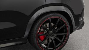 Kit carrosserie pour Mercedes Benz V167 GLE63 <span class=keywords><strong>AMG</strong></span> 2020+ au style Bra-B800 Rocket avec diffuseur, calandre et capot en fibre de carbone sèche de haute qualité - Product Image 3