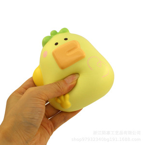Marcapáginas de espuma de poliuretano con diseño de pato de dibujos animados, reutilizable, regalo promocional para marcapáginas - Product Image 5