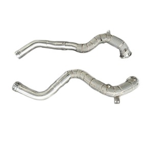 Tubo de bajada OEM para mercedes-benz <span class=keywords><strong>Amg</strong></span> Gt63 Gt63s, tubo de escape Ss304 de alto rendimiento, sistema de escape Gt63s - Product Image 1