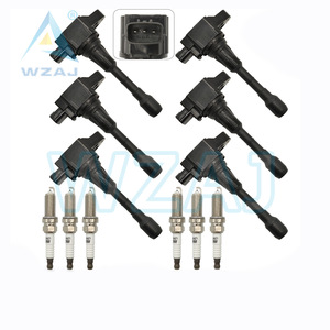ชุด22448-JA10C คอยล์จุดระเบิดสำหรับฟอร์ดลินคอล์นชุดหัวเทียน UF550 - Product Image 1