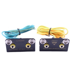 Dụng Cụ Điện Tử Thông Minh Dây Đeo Cổ Tay <span class=keywords><strong>ESD</strong></span> Loại L Băng Ghế Kép Ổ Cắm Chống Tĩnh Điện Chống Tĩnh Điện Dùng Cho Nhà Xưởng - Product Image 1