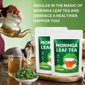 Thé aux feuilles de <span class=keywords><strong>Moringa</strong></span> séchées de qualité supérieure, riche en antioxydants, thé digestif sain en sachets, thé détoxifiant à base de plantes naturelles <span class=keywords><strong>pour</strong></span> adultes - Product Image 6