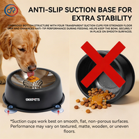 Bol à lécher pour chien SIMITIPET en acier inoxydable avec logo personnalisé, pour friandises liquides, jouet à lécher pour chiot, durable et hygiénique