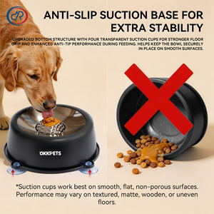 SIMITIPET Ciotola Lenta per Cani in Acciaio Inossidabile con Logo Personalizzato per Snack Liquidi, Giocattolo da Leccare per Cuccioli, Ciotola Igienica e Resistente per Animali Domestici - Product Image 3