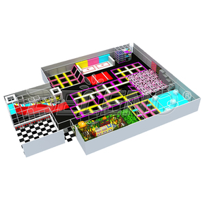 Parque <span class=keywords><strong>infantil</strong></span> multifunción interior, gran área de juegos, piscina interior de espuma, parque de trampolines para niños, campo - Product Image 2