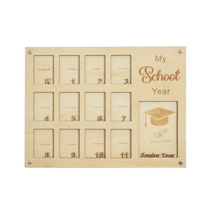Cross-border <b>graduation</b> season, elementary school to university academic year photo <b>frame</b>, <b>graduation</b> wooden photo album, photo - Product Image 1