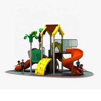 Ensemble d'équipements de jeux d'extérieur commerciaux personnalisés pour enfants et tout-petits, avec toboggan, en métal, pour parcs, écoles et crèches, fabrication OEM