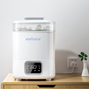 2020 جديد منتجات العناية بالأطفال متعددة الوظائف 8-12 زجاجة معقم بخار ومجفف - Product Image 2