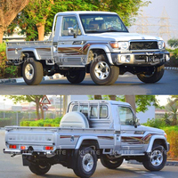 Autocollants pour Toyota Land Cruiser 4X4 Pickup 2021, autocollants graphiques pour voiture