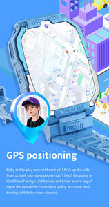 Reloj Inteligente Infantil Y98 2025 con Android, GPS+LBS+WIFI, Posicionamiento 4G, Pantalla de 1.83 Pulgadas, 360 °   Teléfono Inteligente con Rotación, 1GB+8GB, 800mAh, Tarjeta SIM, Brújula - Product Image 6