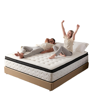 Colchón Ortopédico Enrollable para Hotel, Tamaño <span class=keywords><strong>Matrimonial</strong></span>/Doble, Espuma de Alta Densidad, Refrigerante, Masajeador, Plegable, con Muelles Ensacados - Product Image 1