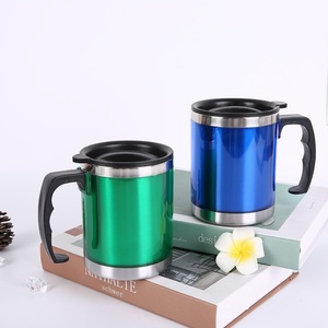 Taza <span class=keywords><strong>de</strong></span> plástico con logotipo personalizado, <span class=keywords><strong>tazas</strong></span> <span class=keywords><strong>de</strong></span> cerveza <span class=keywords><strong>de</strong></span> mano, acero inoxidable interior, viaje, café, té, regalos <span class=keywords><strong>de</strong></span> <span class=keywords><strong>publicidad</strong></span>, venta al por mayor - Product Image 5