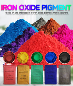 Plusieurs couleurs de <span class=keywords><strong>poudre</strong></span> de pigment d'oxyde de fer, vendues au prix de gros par les fabricants, conviennent à la teinture pour béton <span class=keywords><strong>et</strong></span> au ciment. - Product Image 5