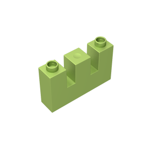 Gobrick GDS-D015อิฐขนาดใหญ่ทรงสูง2รูชิ้นส่วนบล๊อคใหญ่ - Product Image 3