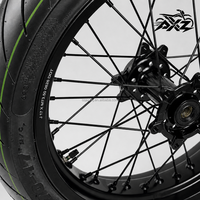 2026 Surron Ultra Bee 17-Zoll Supermoto-Radsatz 100/80-17 130/70-17 240mm Scheibenbremse für Talaria MX4 MX3 CNC Aluminiumfelgen Drift-Teile