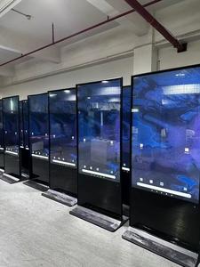 Tótem Interactivo con Pantalla Táctil 4K de 55 Pulgadas, 1 Año de Garantía, IP65, Pantalla LCD de Pie para Señalización Digital en Interiores de Centros Comerciales - Product Image 3