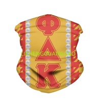 Cache-cou sans couture personnalisable avec logo Sorority Chi Eta Phi, en tissu extensible imprimé, masque facial de sport, bandana d'extérieur