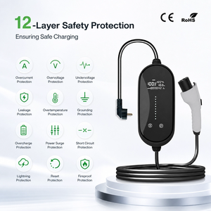 <span class=keywords><strong>Cable</strong></span> de Carga Portátil para Vehículos Eléctricos de 32 Amperios, <span class=keywords><strong>Tipo</strong></span> <span class=keywords><strong>2</strong></span>, 7.2kW, Cargador para <span class=keywords><strong>Coche</strong></span> Eléctrico IEC 62196-<span class=keywords><strong>2</strong></span> EVSE 240V, Resistente, para Viajes al Aire Libre - Product Image 3