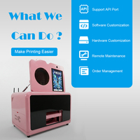 Impresora UV Mini A5 Reeleyin, Máquina de Impresión Pequeña para Negocios en Casa, para Carcasas de Teléfono, Insignias, Tarjetas de PVC, Llaveros, Pelotas de Golf