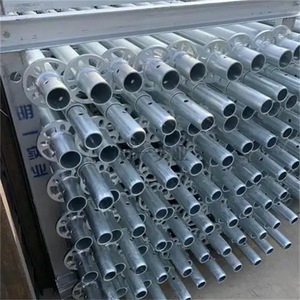 Échafaudages en acier modulaires Ringlock galvanisés à chaud pour projets en béton Haute durabilité et stabilité - Product Image 6