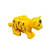 Bloques de Construcción de Plástico MOC de Moda 2026, Figuras de Animales de la Selva, Tigre, León, Cachorro, Pantera, Juguete de Construcción, Juguete de Ensamblaje DIY